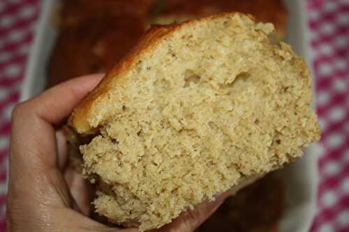 Brioche très saine du petit déjeuner (merci Marie Chioca!!)