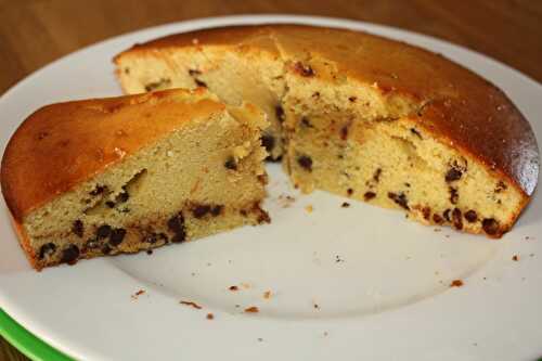 Délicieux gâteau aux amandes, orange & pépites (et sa variante au citron bergamote) Sans gluten & sans lactose