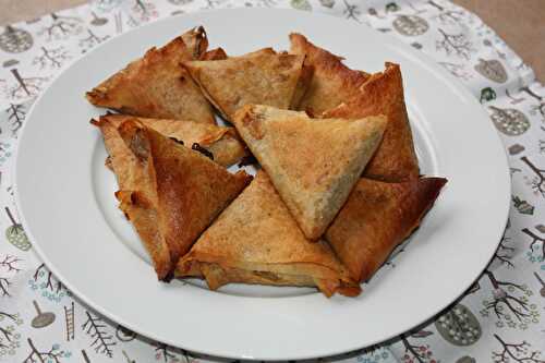 Et si on faisait un peu de pliage? Mes bricks champitofumé au fromage