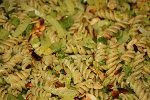 Fusilli d’épeautre au fenouil et citron confit