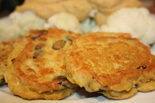 Galettes végétales parfumées au massalé