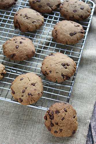 Goûter lecture du mercredi! Cookies choco-noisette et la cuisine veggie de Clemence Catz