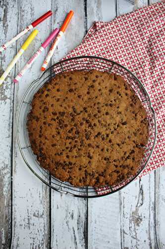 Goûter-lecture! Le cookie géant kasha-orange-chocolat et comment réaliser ses bons goûter du quotidien grâce à Marie Chioca