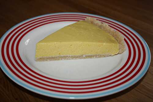 Incroyable tarte au citron... crue