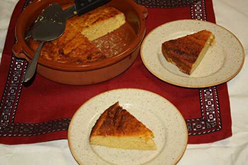 Le gâteau à l'orange à tomber (sans gluten, sans lactose et sans matière grasse ajoutée... ça ne se refuse pas, hein?!)