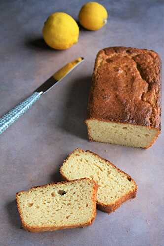 Le goûter du mercredi: un nouveau cake très citron et très sage