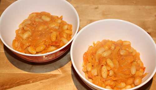 Les 2 recettes du dimanche: Haricots blancs sauce arachide & terrine de haricots blancs