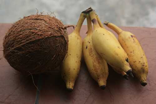Les petits pots de Soan: Compote de petites bananes et noix de coco