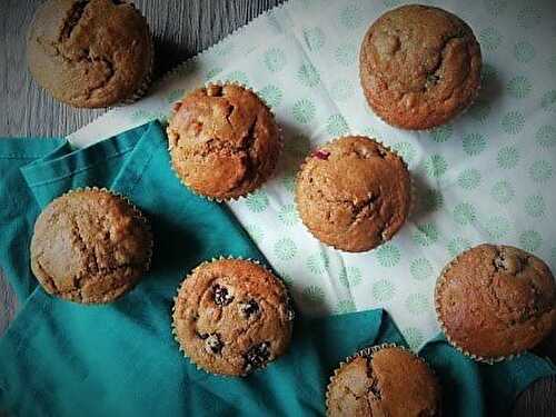 Mes muffins à IG sage à décliner avec tous les fruits de l'été