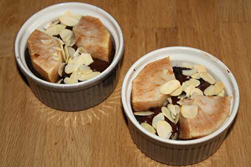 Petits fondants vegan au chocolat et à la poire (sans gluten)