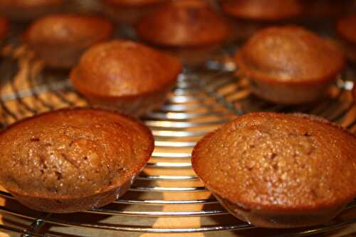 Petits moelleux à la crème de marron (recette express, sans gluten & sans lactose)