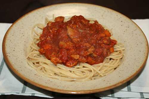Spaghettis à la bolognaise? Oui mais vegan