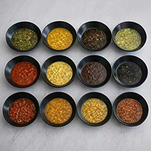 12 marinades rapides pour viandes au barbecue