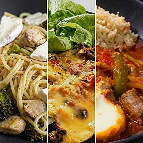 8 repas du soir à moins de 2 € : recettes rapides et anti-gaspi