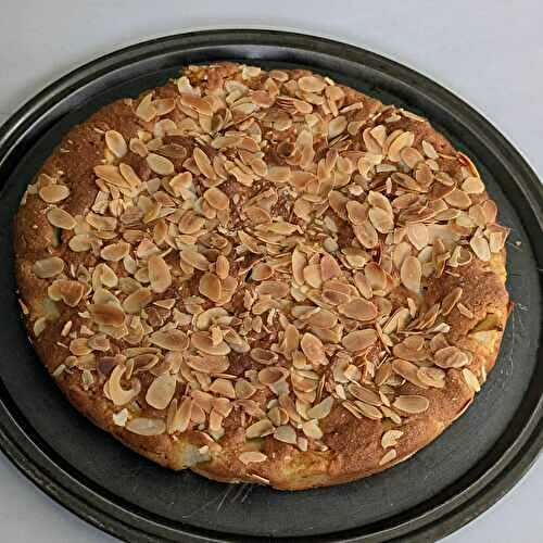 Gâteau pomme amande rapide