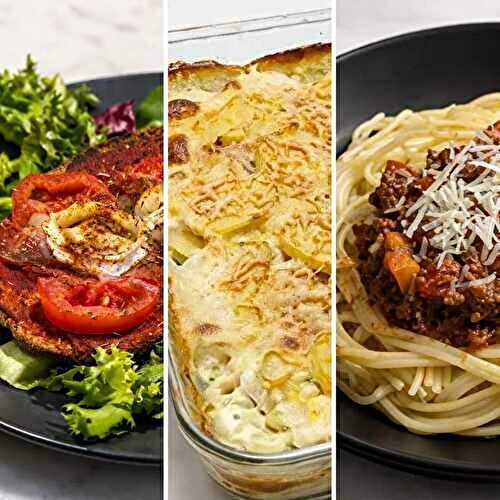 Idée repas du soir : 10 recettes rapides et faciles à préparer