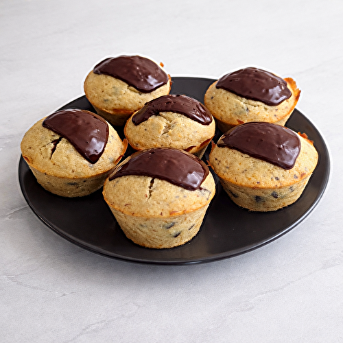 Muffin banane chocolat rapide et gourmand