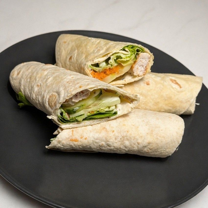 Recette de wrap au poulet maison : rapide, frais et savoureux