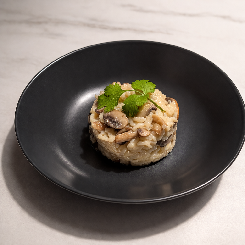 Risotto champignons recette rapide : crémeux, facile et irrésistible