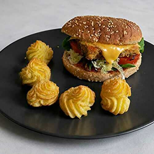 Burger végétarien maison : recette facile avec steak de pois chiches
