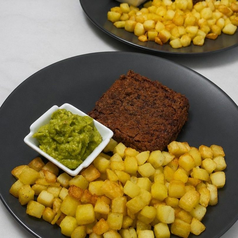 Galette haricots rouges : recette végétarienne facile à la poêle