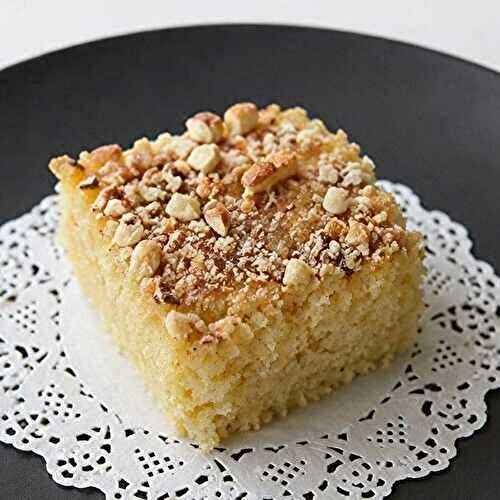 Recette basboussa : le gâteau de semoule fine au sirop