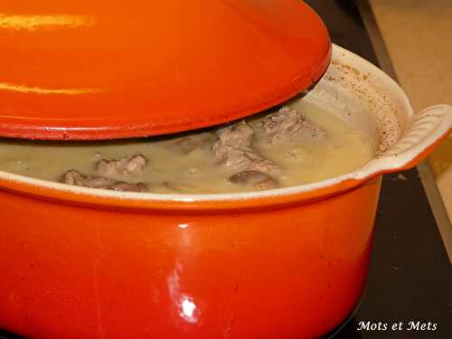 Blanquette de veau à l'ancienne