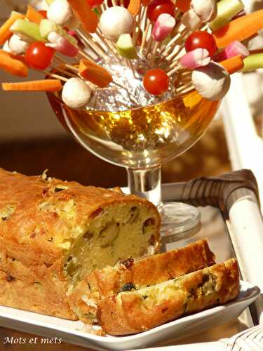 Cake aux olives