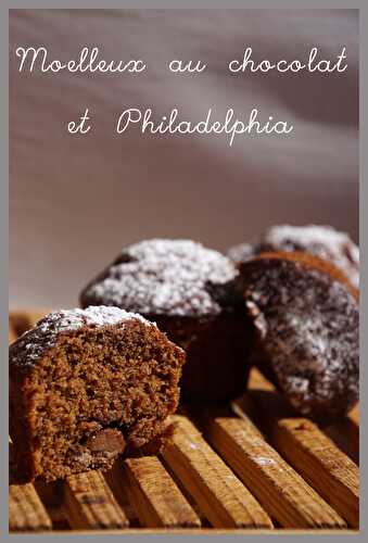 Gâteaux ultra moelleux au chocolat et Philadelphia