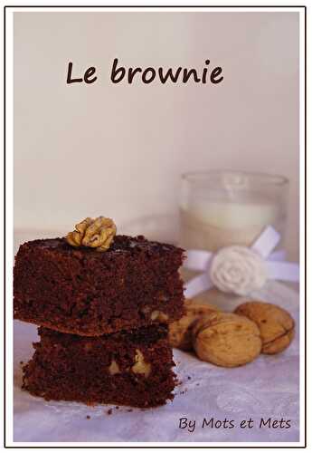 Le brownie du mercredi!