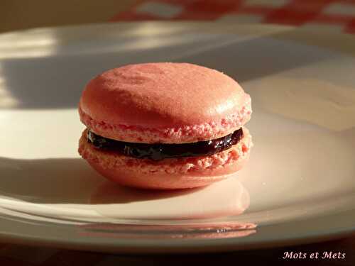 Macarons à la mûre... suite!