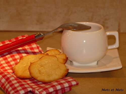 Petits biscuits croquants au citron