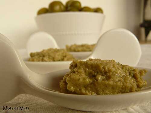 Tapenade aux olives vertes