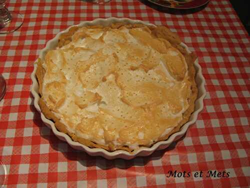 Tarte au citron meringuée