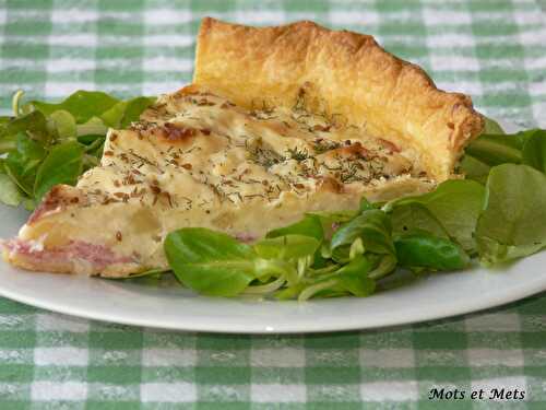 Tarte au fenouil et parmesan