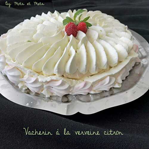 Vacherin verveine citron