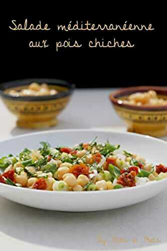 Salade méditerranéenne aux pois chiches