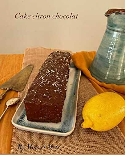 Cake ultra moelleux au citron et au chocolat