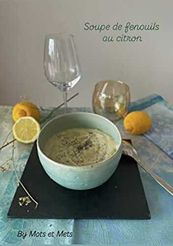 Velouté de fenouil et citron