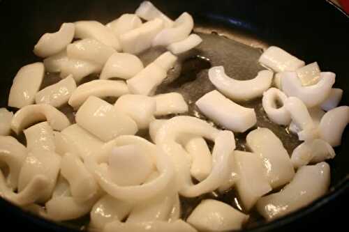 Calamars tout blancs