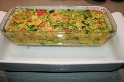 Terrine de courgettes