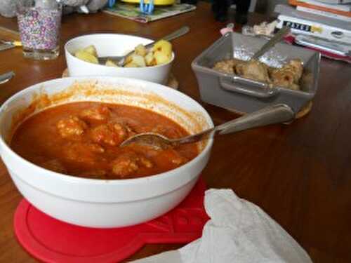 Boulettes Party: à la sauce tomate et à la gueuze | Mumukouski