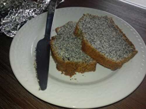 Cake tout noir aux graines de pavot | Mumukouski