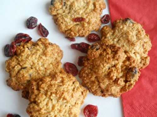 Cookies ‘petit-déjeuner’ aux cranberries | Mumukouski