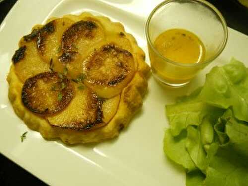 Tatin de navets à l’orange