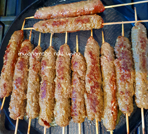 Brochettes "kefta"