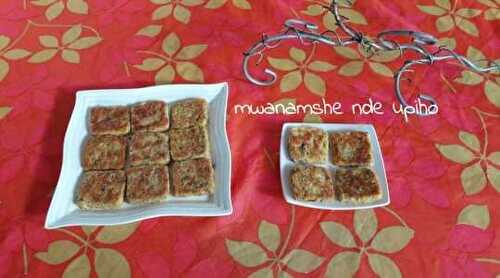 Brownie de fruit à pain au thon - mwanamshe upiho 