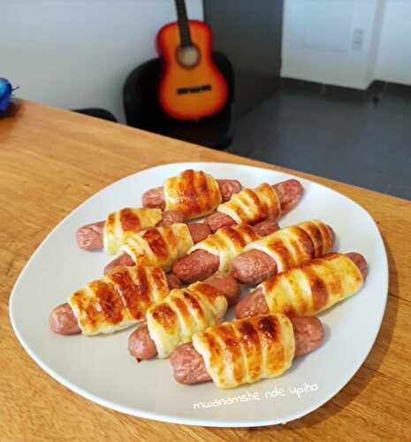 Feuilletés Roulés aux saucisses