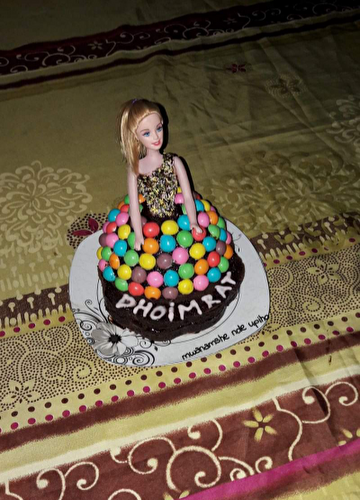 Gâteau barbie pour Dhoimrat