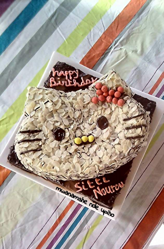 Gâteau Hello Kitty pour Sitti Nour - mwanamshe upiho 